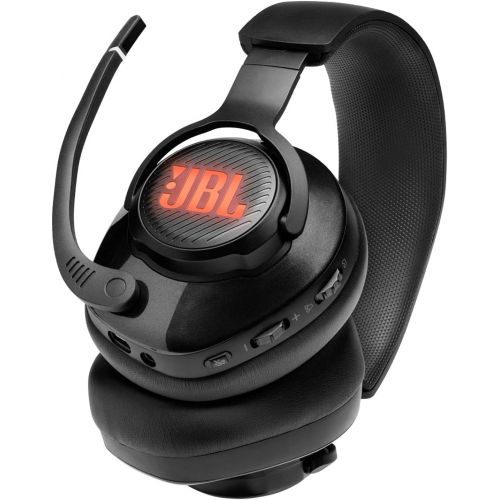  Amazon Renewed JBL Quantum 400 - Wired Over-Ear Gaming Headphones with USB and Game-Chat Balance Dial - Black (Renewed)