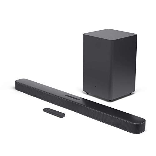  Amazon Renewed JBL 2.1-Channel 300W Soundbar System with 6-1/2 Wireless Subwoofer - Black (Renewed)