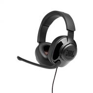 Amazon Renewed JBL Quantum 200 - Wired Over-Ear Gaming Headphones - Black (Renewed)