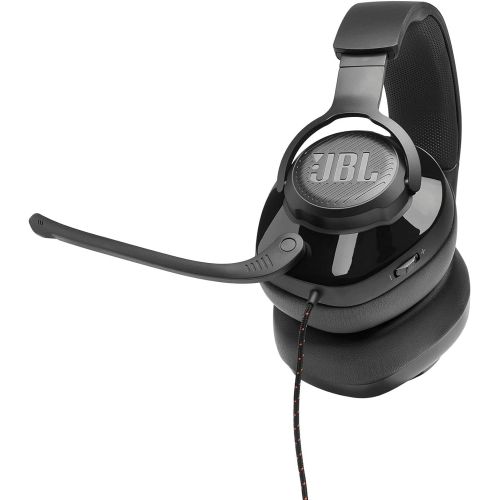  Amazon Renewed JBL Quantum 200 - Wired Over-Ear Gaming Headphones - Black (Renewed)