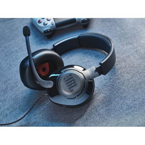  Amazon Renewed JBL Quantum 200 - Wired Over-Ear Gaming Headphones - Black (Renewed)