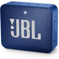 Amazon Renewed JBL GO2 Waterproof Ultra Portable Bluetooth Speaker (Blue 2-Pack) (Renewed)