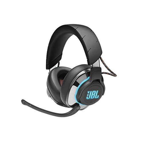  Amazon Renewed JBL Quantum 800 - Wireless Over-Ear Performance Gaming Headset with Active Noise Cancelling and Bluetooth 5.0 - Black (Renewed)