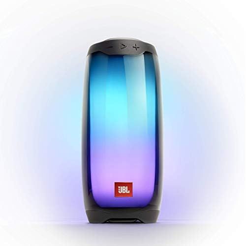  Amazon Renewed JBL Pulse 4 Waterproof Portable Bluetooth Speaker with Light Show - Black (Renewed)