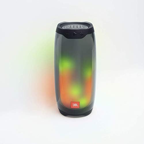  Amazon Renewed JBL Pulse 4 Waterproof Portable Bluetooth Speaker with Light Show - Black (Renewed)