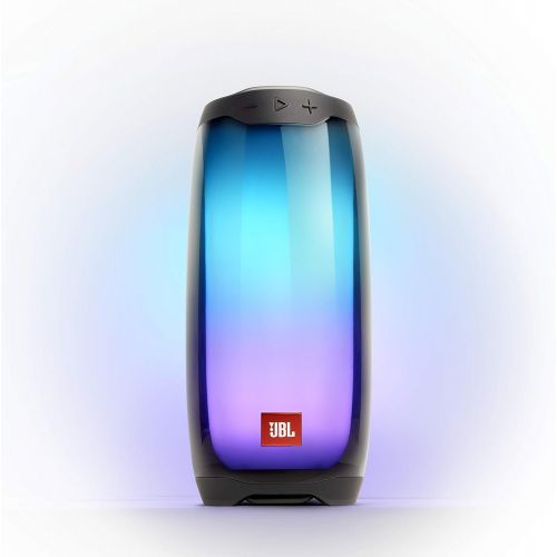  Amazon Renewed JBL Pulse 4 Waterproof Portable Bluetooth Speaker with Light Show - Black (Renewed)