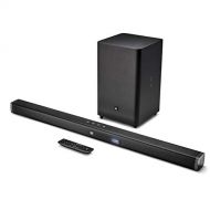 Amazon Renewed JBL Bar 2.1 Home Theater Starter System with Soundbar and Wireless Subwoofer with Bluetooth (Renewed)