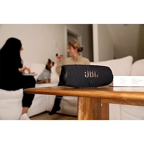  Amazon Renewed JBL Charge 5 - Portable Bluetooth Speaker with IP67 Waterproof and USB Charge Out - Black (Renewed)