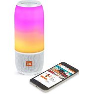 Amazon Renewed JBL Pulse 3 Wireless Bluetooth IPX7 Waterproof Speaker (White) (Renewed)
