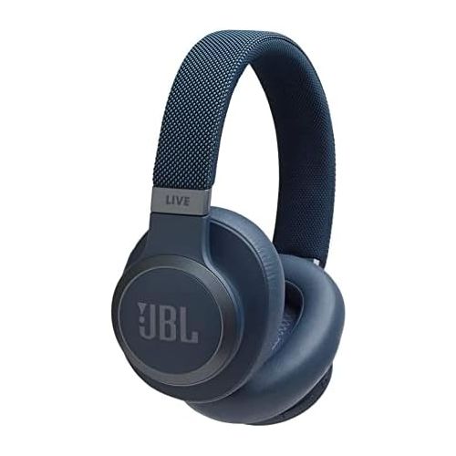  Amazon Renewed JBL LIVE 650BTNC Around Ear Wireless Headphone with Noise Cancellation Blue (Renewed)