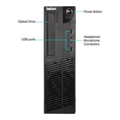  Amazon Renewed LENOVO THINKCENTRE M82 SFF Small Form Factor High Performance Business Desktop Computer, Intel Core i7-3770 up to 3.9GHz, 8GB DDR3, 1TB HDD, DVD, VGA, Windows 10 Professional (Rene