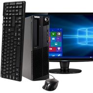 Amazon Renewed Lenovo ThinkCentre M91 Desktop, Intel Core i5 3.1 GHz, 8 GB RAM, 1 TB SATA HDD, Keyboard & Mouse, Wi-Fi, 17 LCD Monitor (Brands Vary), DVD, Windows 10, (Renewed)