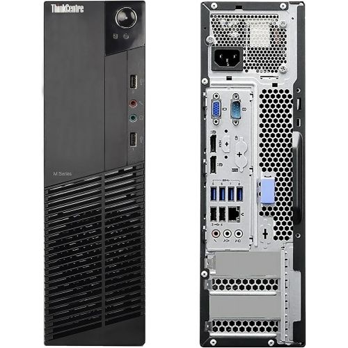 레노버 Amazon Renewed Lenovo ThinkCentre M93P Business Desktop Computer PC with Dual 20Inch HD+ Screen Monitor(HDMI), Intel Quad Core i5 up to 3.60 GHz, 8GB RAM, 1TB SSD, KB, Mouse, WiFi, Windows 10 Hom