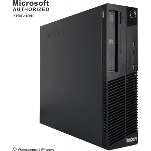  Amazon Renewed Lenovo ThinkCentre M72E Small Form Factor PC, Intel Quad Core i5-3470 up to 3.6GHz, 16G DDR3, 512G SSD, WiFi, BT 4.0, DVD, Windows 10 64-Multi-Language Support English/Spanish/Fren