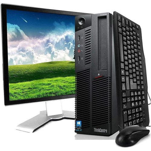  Amazon Renewed 2018 Lenovo ThinkCentre M73 Small Form Business High Performance Desktop Computer(Intel Core i3-4130 3.4G,8G DDR3,500G,DVD,WIFI,Win10Pro64)+ NEC 22in LCD (Renewed)