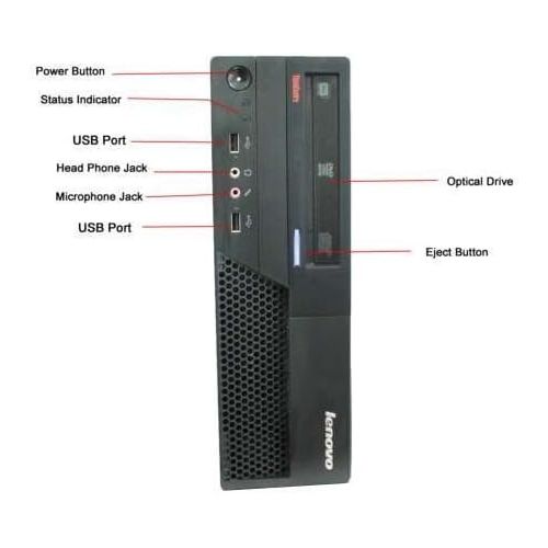  Amazon Renewed Lenovo ThinkCentre M58 Business Desktop Computer with Intel Core 2 Duo 3.0GHz Processor, 4GB-RAM, 320GB HDD, DVD, Gigabit Ethernet, VGA, Windows 10 Home (Renewed)