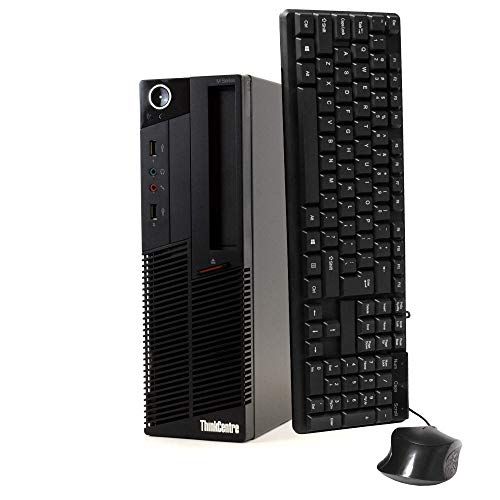  Amazon Renewed Lenovo ThinkCentre M90 Desktop Computer, Intel Core i5 Processor 3.2GHz, 4GB RAM, 500GB HDD, Keyboard/Mouse, WiFi HDMI Windows 10 Professional (Renewed) (M90 WiFi KM 4GB 500GB)