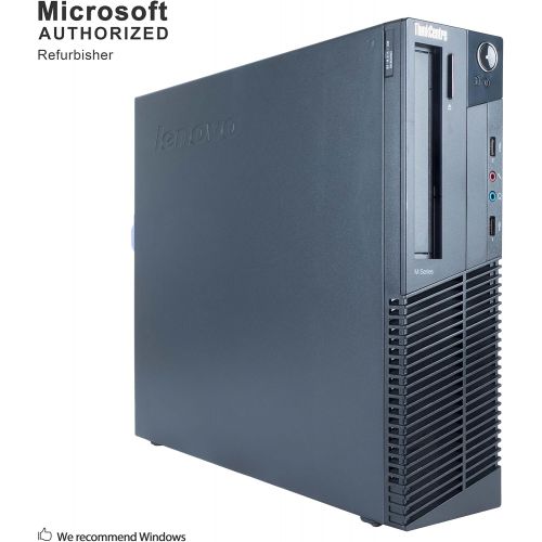  Amazon Renewed Lenovo ThinkCentre M82 Small Form Business High Performance Desktop Computer PC (Intel Core i5 3470 3.2 GHz, 8 G DDR3, 120G SSD+2T, DVD-ROM, WIFI, Windows 10 Pro 64-Bit)(Renewed)