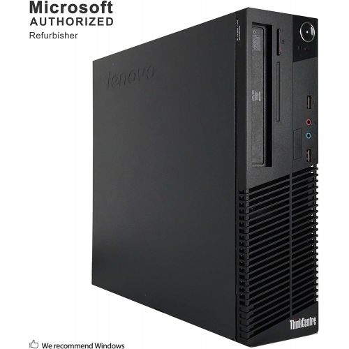  Amazon Renewed Lenovo ThinkCentre M72E Small Form Factor PC, Intel Quad Core i5-3470 up to 3.6GHz, 8G DDR3, 500G, WiFi, BT 4.0, DVD, Windows 10 64-Multi-Language Support English/Spanish/French (R