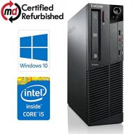 Amazon Renewed Lenovo ThinkCentre M92p Small Form Factor Desktop PC, Intel Core i5-3470, 3.2GHz, 16GB DDR3 RAM, 240GB SSD, Windows 10 Professional (Renewed)