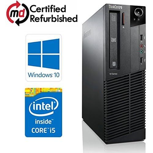  Amazon Renewed Lenovo ThinkCentre M92p Small Form Factor Desktop PC, Intel Core i5-3470, 3.2GHz, 16GB DDR3 RAM, 240GB SSD, Windows 10 Professional (Renewed)