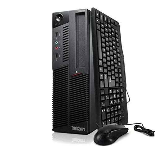  Amazon Renewed Lenovo ThinkCentre M91p Desktop Computer - Intel Quad Core i5-2400 3.10 GHz, 4GB Memory, 500GB HDD, DVD Windows 10 Professional (Renewed)