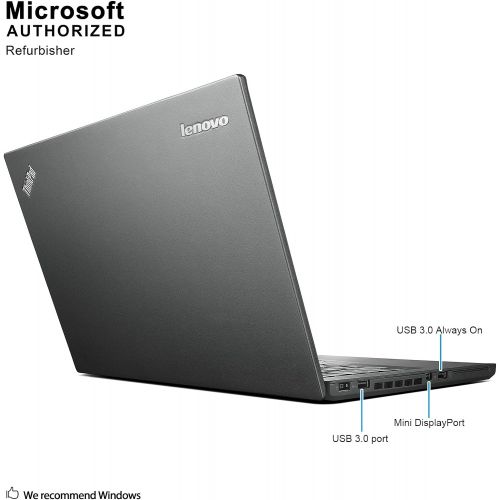  Amazon Renewed 2019 Lenovo ThinkPad T450s 14inch Ultrabook Premium Business Laptop Computer, Intel Core i5-5300U Up to 2.9GHz, 8GB RAM, 256GB SSD, 802.11ac WiFi, Bluetooth, Windows 10 Professiona