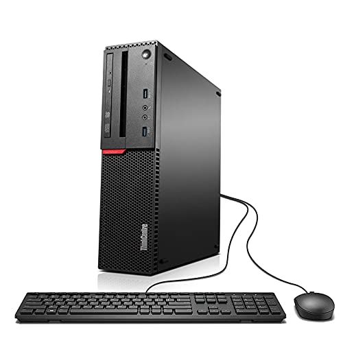  Amazon Renewed Lenovo ThinkCentre M800 Small Form Factor Desktop PC, Intel Quad Core i5 6500 up to 3.6GHz, 16G DDR4, 1T SSD, WiFi, BT 4.0, DVD, Win 10 Pro 64-Multi-Language Support English/Spanis