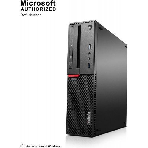  Amazon Renewed Lenovo ThinkCentre M800 Small Form Factor Desktop PC, Intel Quad Core i5 6500 up to 3.6GHz, 16G DDR4, 1T SSD, WiFi, BT 4.0, DVD, Win 10 Pro 64-Multi-Language Support English/Spanis