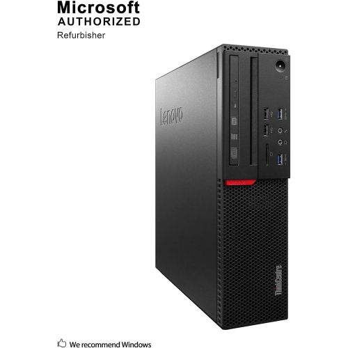  Amazon Renewed Lenovo ThinkCentre M800 Small Form Factor Desktop PC, Intel Quad Core i5 6500 up to 3.6GHz, 16G DDR4, 1T SSD, WiFi, BT 4.0, DVD, Win 10 Pro 64-Multi-Language Support English/Spanis