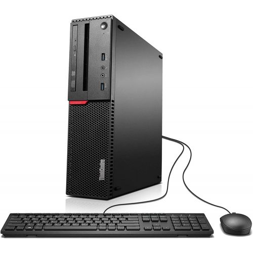  Amazon Renewed Lenovo ThinkCentre M800 Small Form Factor Desktop PC, Intel Quad Core i5 6500 up to 3.6GHz, 16G DDR4, 1T SSD, WiFi, BT 4.0, DVD, Win 10 Pro 64-Multi-Language Support English/Spanis