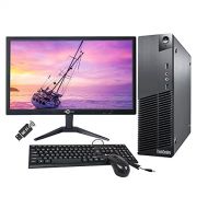 Amazon Renewed Lenovo ThinkCentre M81 Small Desktop Computer PC with Tecnii 20 Monitor(HDMI) (Intel Quad Core i5 3.20 GHz, 8GB DDR3, 256GB Solid State Drive, KB, Mouse, USB WiFi, Windows 10 Pro 6