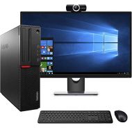 Amazon Renewed Lenovo M700 SFF Computer Desktop PC, Intel Core i5 6500 Processor, 16GB Ram, 512GB M.2 SSD, Wireless Keyboard Mouse, 24-inch FHD Monitor, 1080p Webcam, WiFi Bluetooth, Windows 10 P