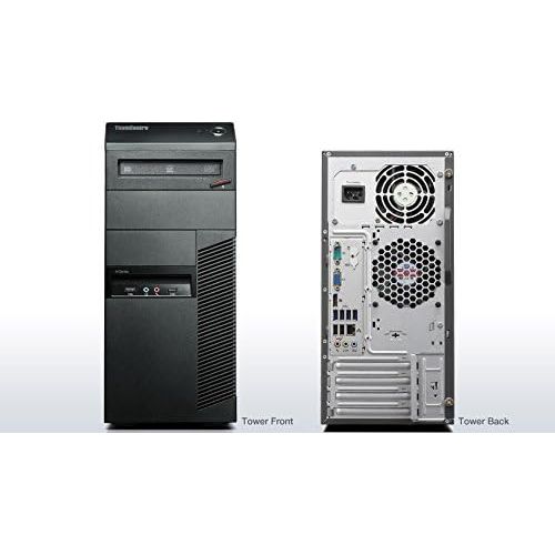  Amazon Renewed Lenovo ThinkCentre M82 Tower Flagship Business Desktop Computer (Intel Quad-Core i5 3.2GHz, 8GB RAM, 2TB HDD + 120GB SSD, DVD, VGA, DisplayPort, WiFi, Windows 10 Professional) (Ren