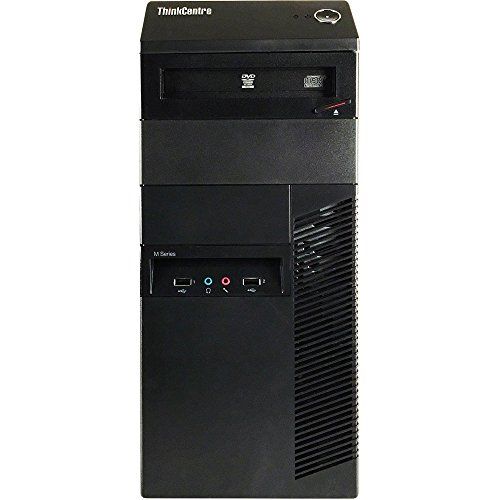  Amazon Renewed Lenovo ThinkCentre M82 Tower Flagship Business Desktop Computer (Intel Quad-Core i5 3.2GHz, 8GB RAM, 2TB HDD + 120GB SSD, DVD, VGA, DisplayPort, WiFi, Windows 10 Professional) (Ren