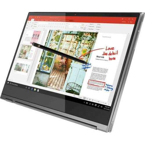  Amazon Renewed Lenovo Yoga C930 2-in-1 Laptop, 13.9-inch Full HD ( 1920 x 1080 ) Touchscreen, 8th Gen Intel Core i7-8550U, 12GB RAM, 256 GB SSD, Fingerprint Reader, Windows 10, Iron Gray (Renewed