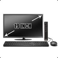 Amazon Renewed Lenovo ThinkCentre Tiny Desktop PC Computer Package, Intel Core 3rd Gen 2.8GHz, 8G DDR3, VGA, DP, 19 Inch LCD Monitor(Brands May Vary), Keyboard, Mouse, Windows 10 Pro 64 Bit (Rene