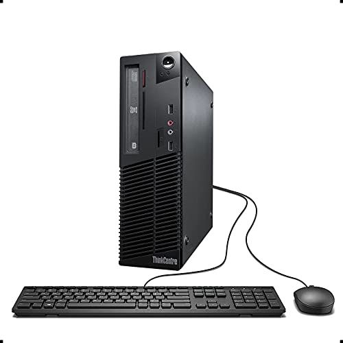  Amazon Renewed Lenovo ThinkCentre M73 Small Form Business High Performance Desktop Computer PC (Intel Core i3-4130 3.4G,8G RAM DDR3,500GB HDD,DVD-ROM,WIFI, Windows 10 Professional) (Renewed)