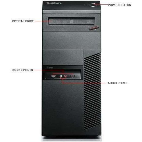  Amazon Renewed Lenovo ThinkCentre M92P High Performance Business Desktop Tower Computer, Intel Core i5-3470 up to 3.6GHz, 16GB DDR3, 2TB HDD, DVD, VGA, WIFI, USB 3.0, Windows 10 Professional (Ren