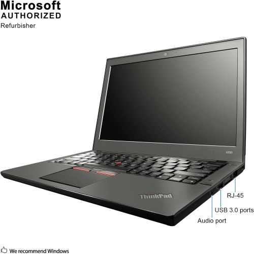  Amazon Renewed Lenovo ThinkPad X250 Intel i5-5300U 2.30GHz 8GB RAM 256GB SSD Win 10 Pro Webcam (Renewed)