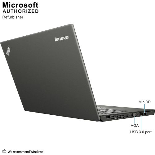  Amazon Renewed Lenovo ThinkPad X250 Intel i5-5300U 2.30GHz 8GB RAM 256GB SSD Win 10 Pro Webcam (Renewed)