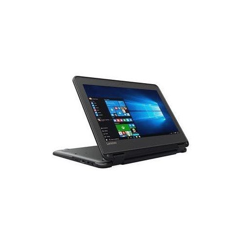  Amazon Renewed Black Flip design Lenovo 11.6-inch Touchscreen 2-in-1 Business Laptop, Intel Celeron N3060, 4GB Memory, 32GB eMMC, Webcam, Wifi, Bluetooth, Windows 10 Professional (PC) (Renewed)