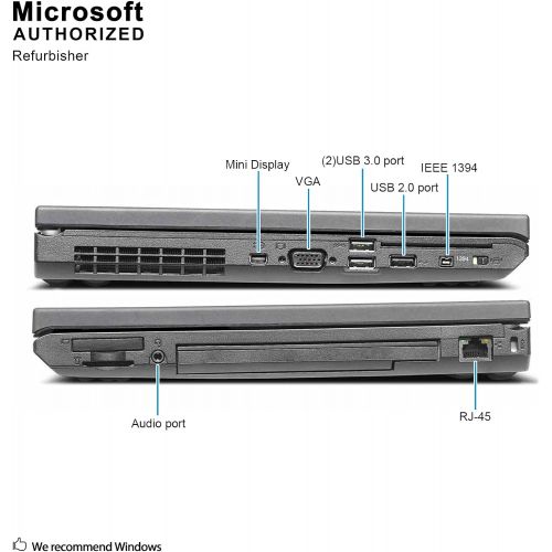  Amazon Renewed Lenovo T530 15.6 Inch Business Laptop NoteBook Intel Quad Core i5-3320M 8GB Ram 500GB Hard Drive WIFI Windows 10 Pro (Renewed)