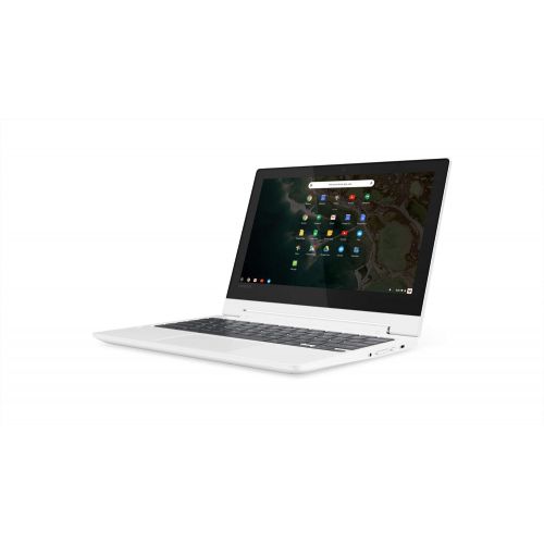  Amazon Renewed Lenovo Chromebook C330 2-in-1 Convertible Laptop, 11.6-Inch HD (1366 x 768) IPS Display, MediaTek MT8173C Processor, 4GB LPDDR3, 64 GB eMMC, Chrome OS, Blizzard White (Renewed)