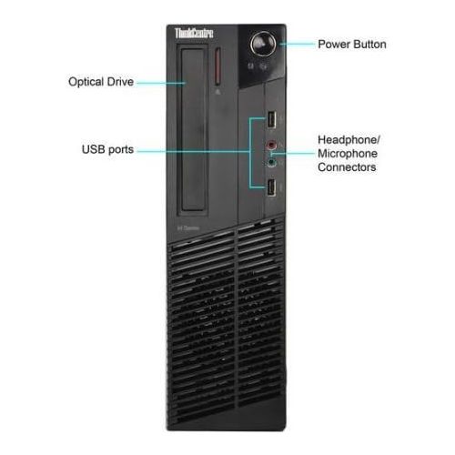  Amazon Renewed Lenovo IBM Thinkcentre M82 Business Premium Desktop PC Small Form Factor SFF, Intel Quad Core i7-3770 3.4Ghz CPU, 8GB DDR3 RAM, 500GB HDD, DVD, WIFI, Windows 10 Professional (Renew