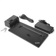 Amazon Renewed Lenovo USA ThinkPad Ultra Docking Station (P/N; 40AJ0135US ) For P52s, L580, L480, T580, P580p, T480s, T480, X1 Carbon Gen 6, X280 (Renewed)