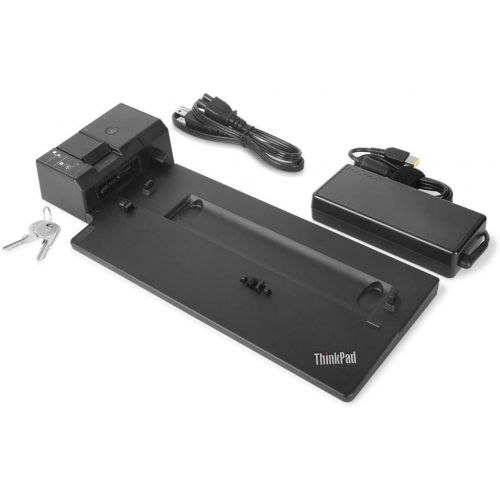  Amazon Renewed Lenovo USA ThinkPad Ultra Docking Station (P/N; 40AJ0135US ) For P52s, L580, L480, T580, P580p, T480s, T480, X1 Carbon Gen 6, X280 (Renewed)