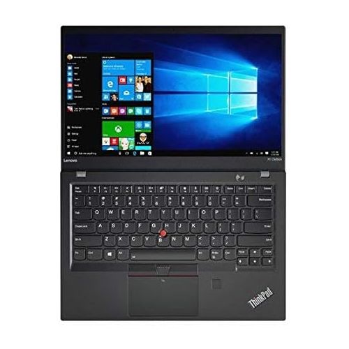  Amazon Renewed Lenovo Thinkpad X1 Carbon 5th 14 IPS Full HD FHD(1920x1080) Business Ultrabook Laptpop (Intel Core i5-6300u, 8GB, 256GB PCIe M.2 SSD) Type-C, Thunderbolt 3, Backlit, Fingerprint, W