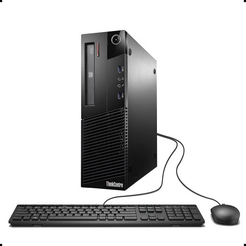  Amazon Renewed lenovo ThinkCentre M93P Small Form Business High Performance Desktop Computer PC - Intel Core I5-4570 3.2G,8G RAM DDR3,240G SSD,DVD-ROM,WIFI, Windows 10 Professional) (Renewed)