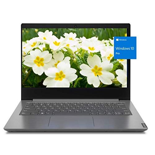  Amazon Renewed Lenovo V14 Business Laptop, 14 Full HD 1080P Screen, AMD Athlon Gold 3150U Processor, 8GB Memory, 128GB PCIe SSD, Webcam, Microphone, Wi-Fi, Bluetooth, HDMI, Windows 10 Pro, KKE Mo